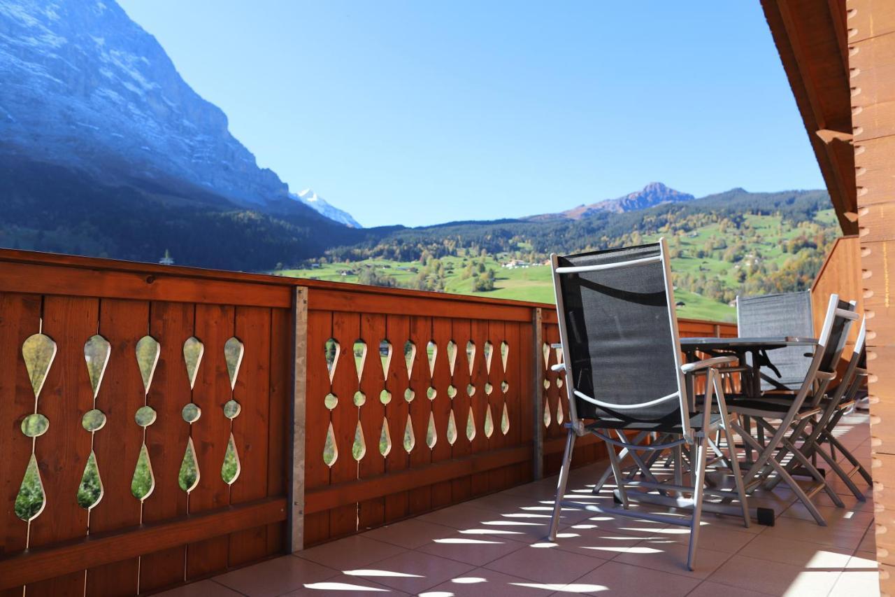 Excellent Flat With A Fantastic View Of The Eiger! Apartment กรินเดลวัลด์ ภายนอก รูปภาพ