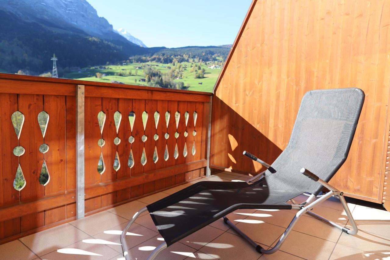 Excellent Flat With A Fantastic View Of The Eiger! Apartment กรินเดลวัลด์ ภายนอก รูปภาพ