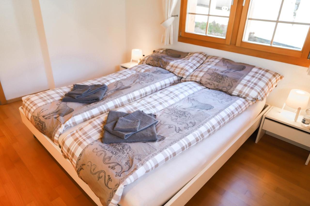 Excellent Flat With A Fantastic View Of The Eiger! Apartment กรินเดลวัลด์ ภายนอก รูปภาพ